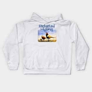 Enchanted Highway, North Dakota Kids Hoodie